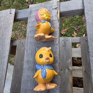 Cute Ceramic Duck Figurines